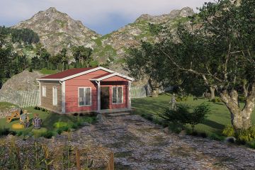 45 m² Çelik Ev