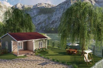 64 m² Çelik Ev