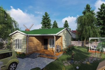 73 m² Çelik Ev
