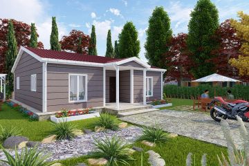 95 m² Çelik Ev