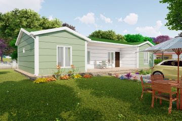 102 m² Çelik Ev