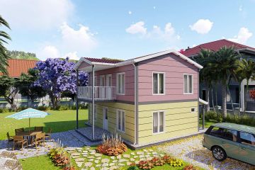 128 m² Çelik Ev