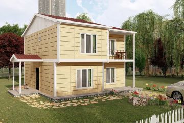 137 m² Çelik Ev