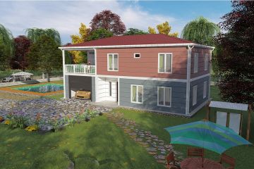 206 m² Çelik Ev