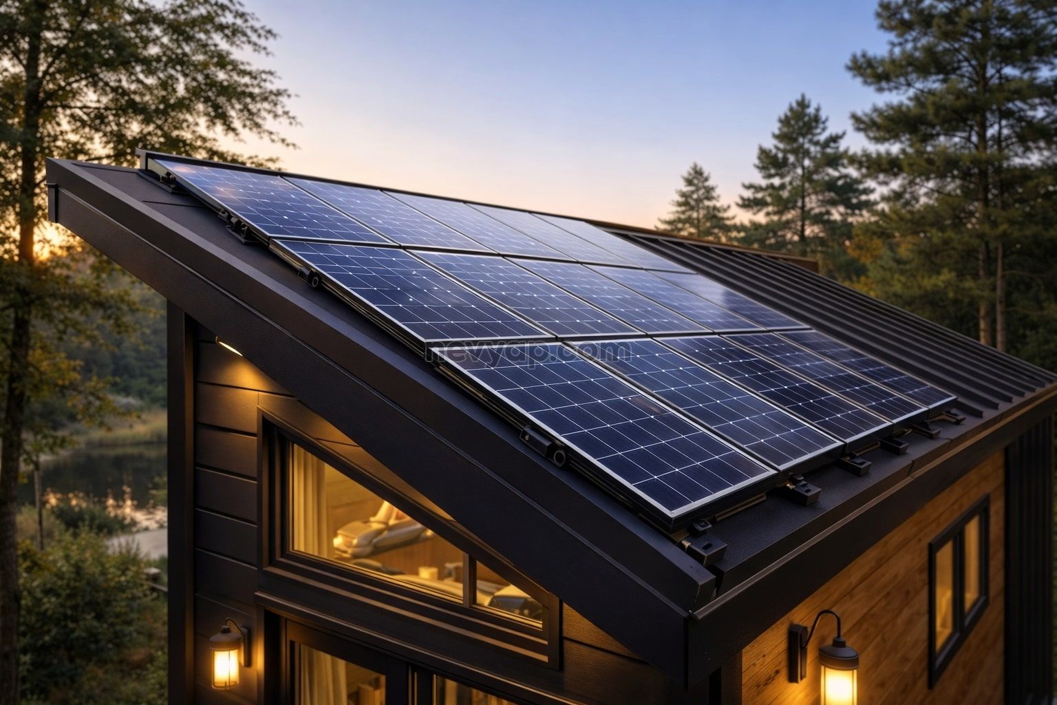 Tiny House İçin Kompakt Güneş Enerjisi Panelleri