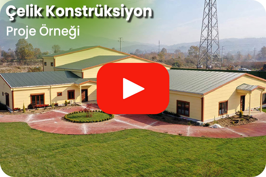 Çelik Konstrüksiyon Proje Örneği