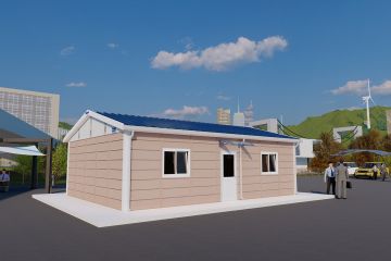 58 m² Prefabrik Ofis