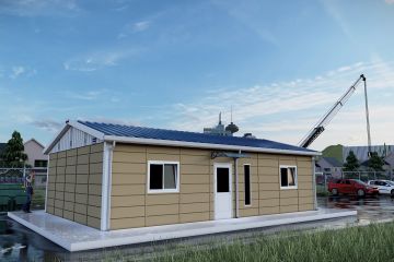 66 m² Prefabrik Ofis