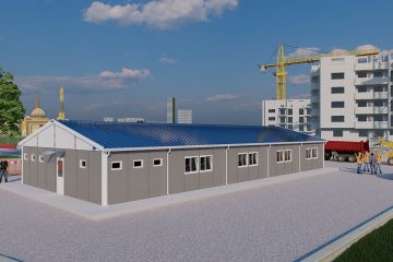 24 Kişilik İşçi Yatakhanesi