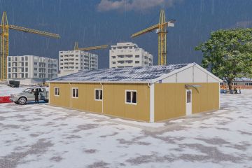 24 Kişilik İşçi Yatakhanesi 155 m²