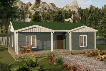 87 m² Prefabrik Ev Köyceğiz