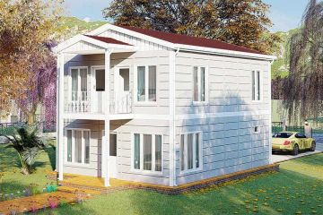 126 m² Prefabrik Villa