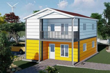 137 m² Prefabrik Villa