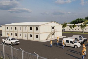 510 m² İşçi Yatakhanesi