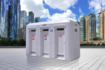 150x390 cm Seyyar Tuvalet ve Duş